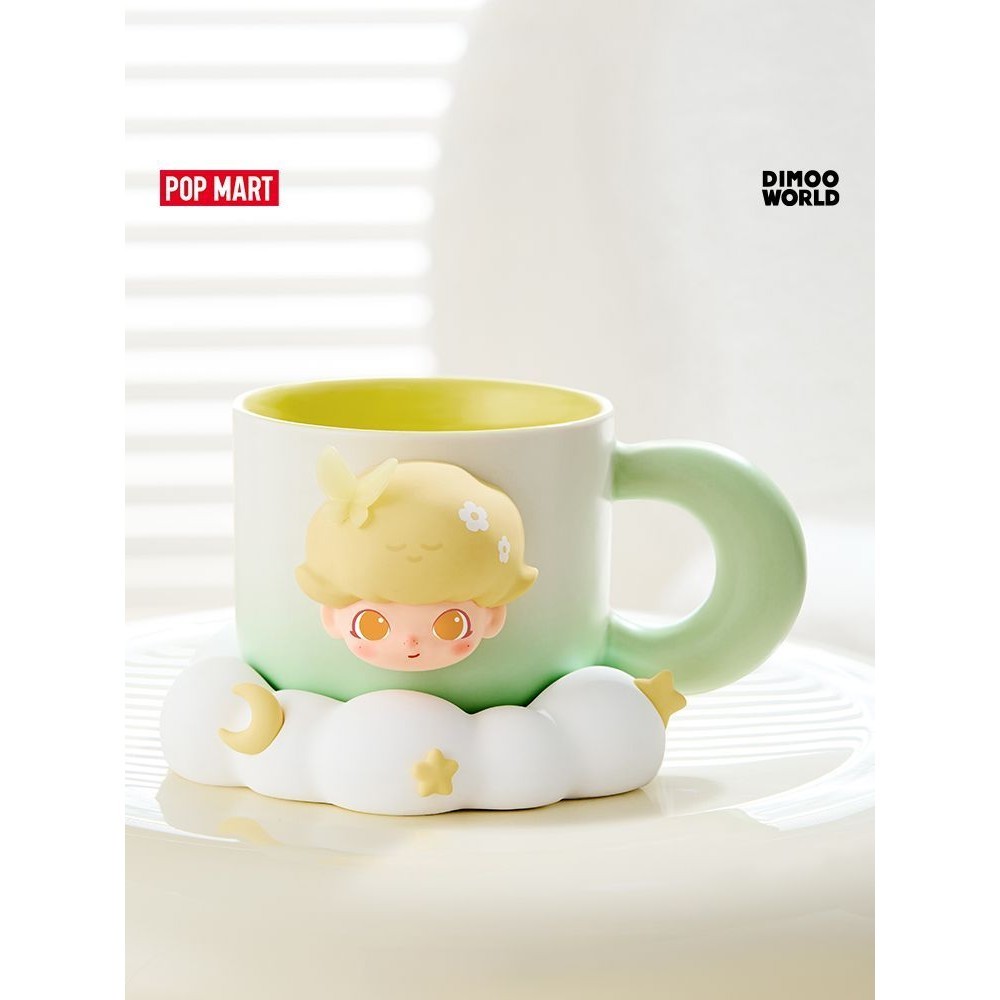 Popmart POPMART DIMOO by Your Side Series High-Value Cup Saucer Set ...