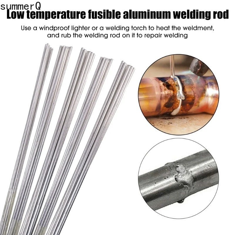 10Pcs 50cm Welding Rods No Need Solder Powder/Universal Silver Aluminum ...