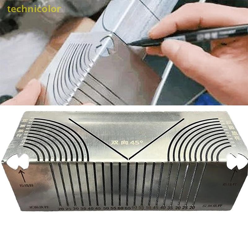 TCPH Angle & Arc Marking Tool,Adjustable Linear Arc Dual-Purpose ...