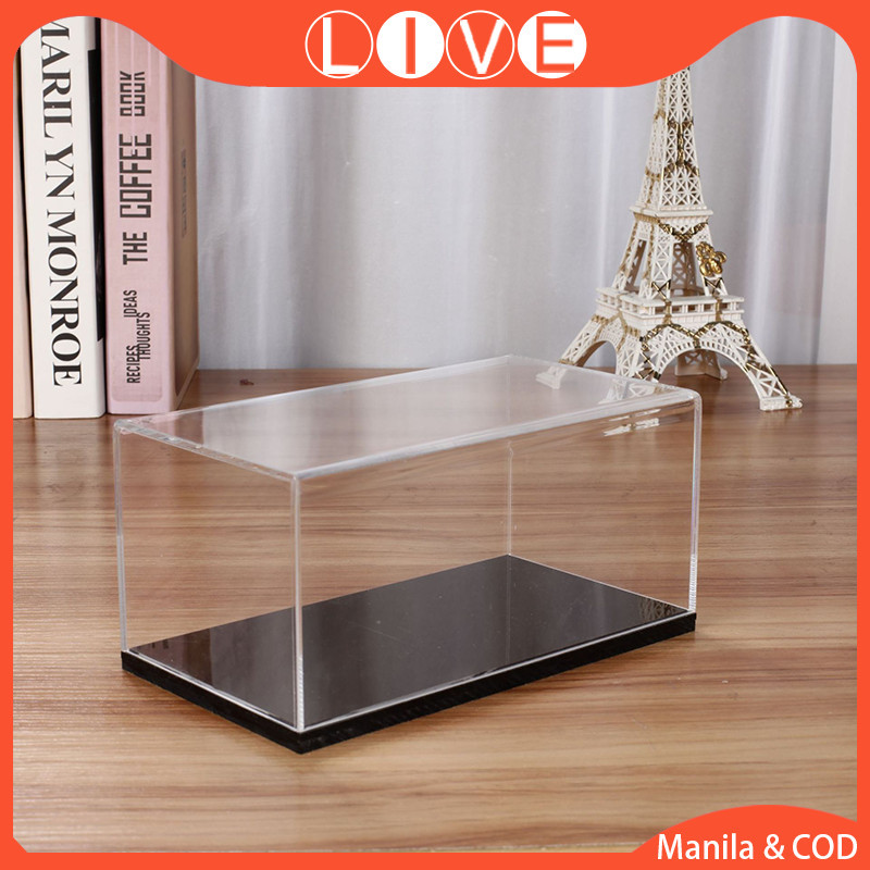 1:87 Car Model Display Box Transparent Protective Case Acrylic Dust ...