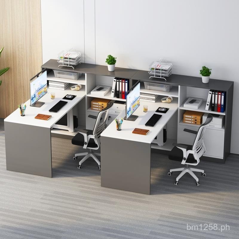 Minimalist Desk Chair Computer Fashion Workstation Desk Modern#Employee ...