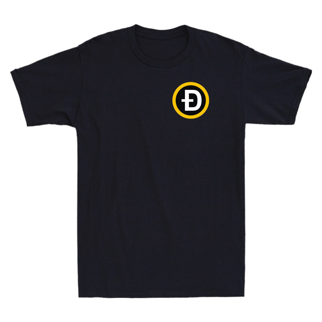 Dogecoin Doge Logo Currency Hodl Meme Novelty Humor Men'S Short Sleeve ...