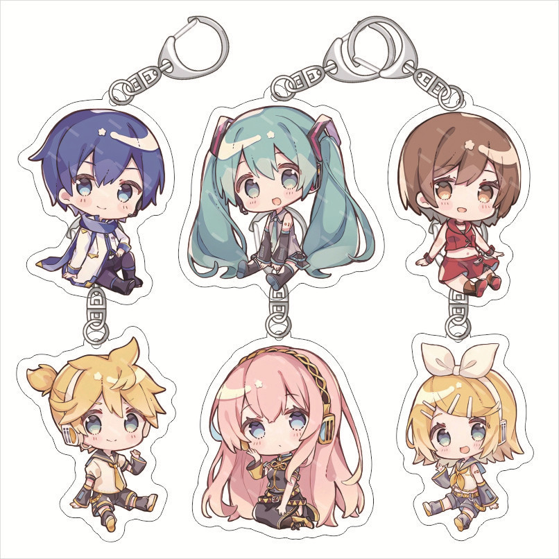 VOCALOID Virtual Singer Hatsune Future Acrylic Keychain Virtual Singer ...