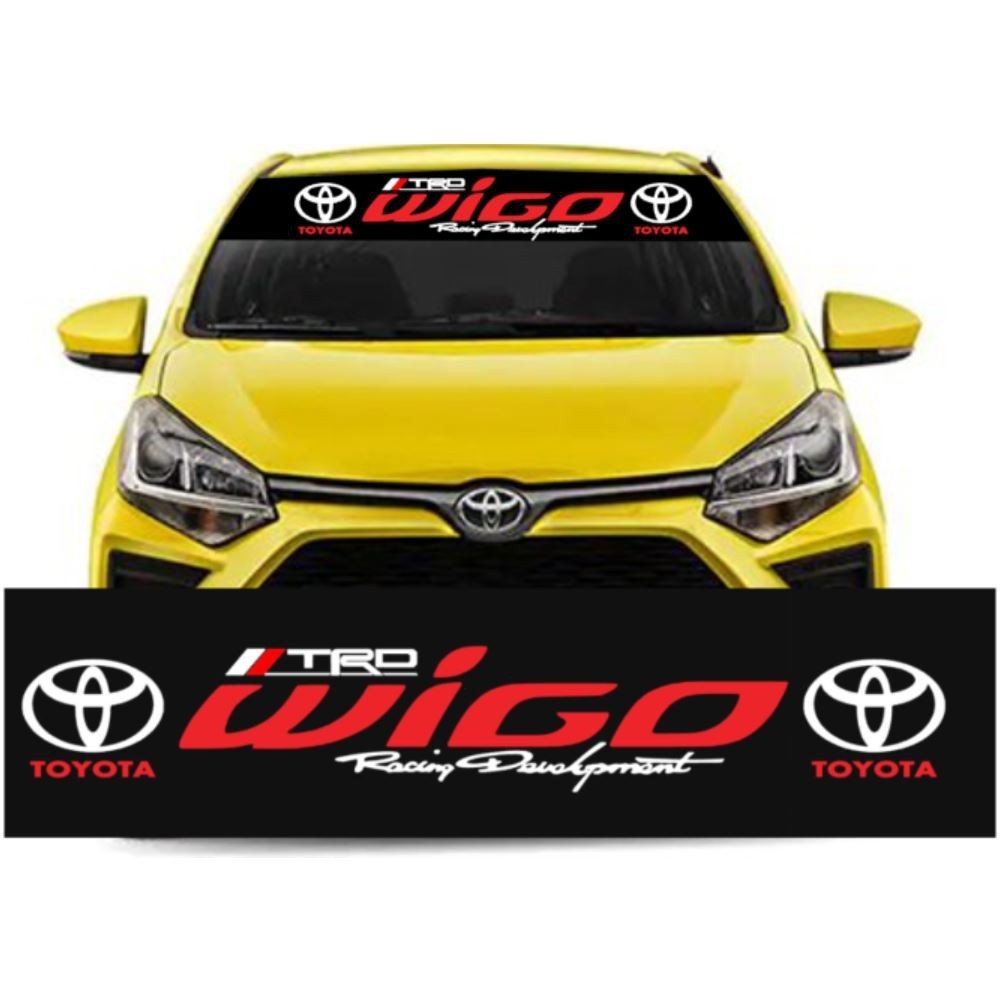 Toyota Wigo Windshield Decal | Shopee Philippines