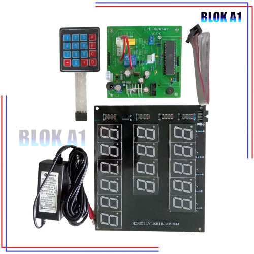 Cpu POM MINI AC/DC PERTAMINI DIGITAL MODULE 7 SEGMENT DISPLAY SET ...