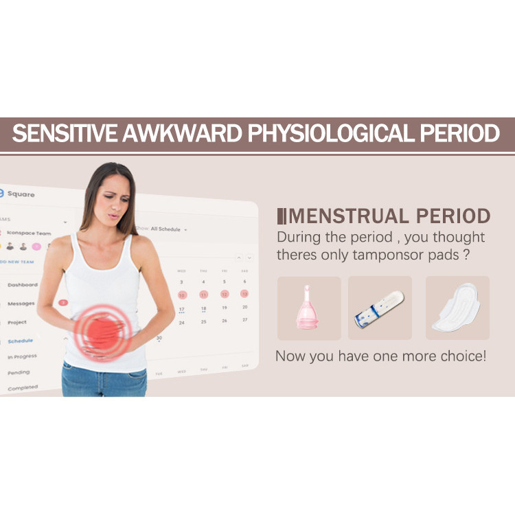Physiological Underwear Four-Layer Leak-Proof Sanitary Napkin Menstrual ...