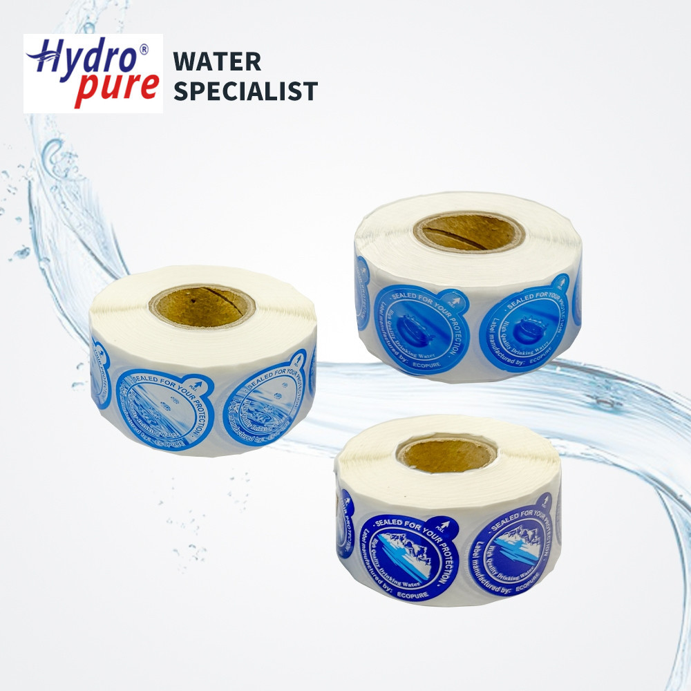 Hygienic Sticker/Non Spill Cap /Round Gallon Sticker(1,000PCS) High ...