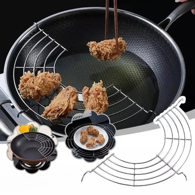 Stainless Steel Thick Line Semicircle Hanging Pan Frying Drain Line ...