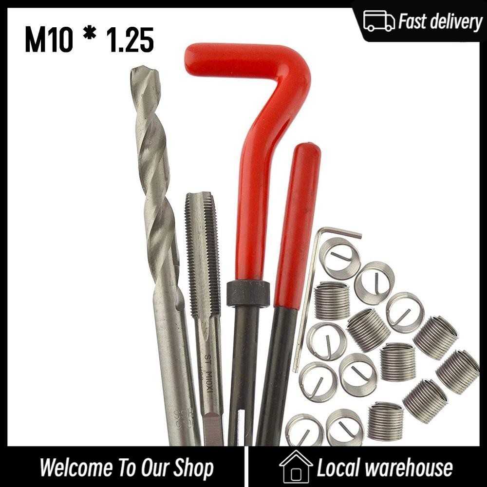 30pcs Metric Thread Repair Insert Kit M8 For Helicoil Car Pro Coil
