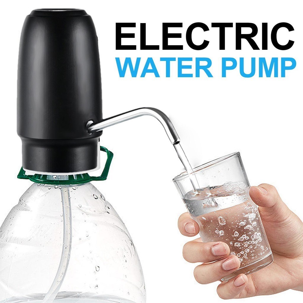 Portable Water Bottle Pump USB Charging Water Gallon Dispenser Portable ...