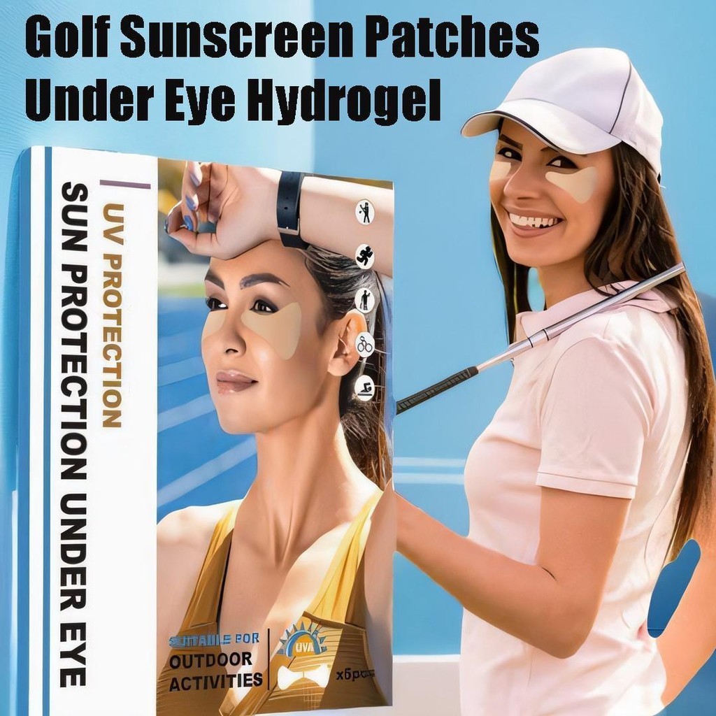 Sunscreen Patches Under Eye Hydrogel Block UV Rays Hydrating Comfort ...
