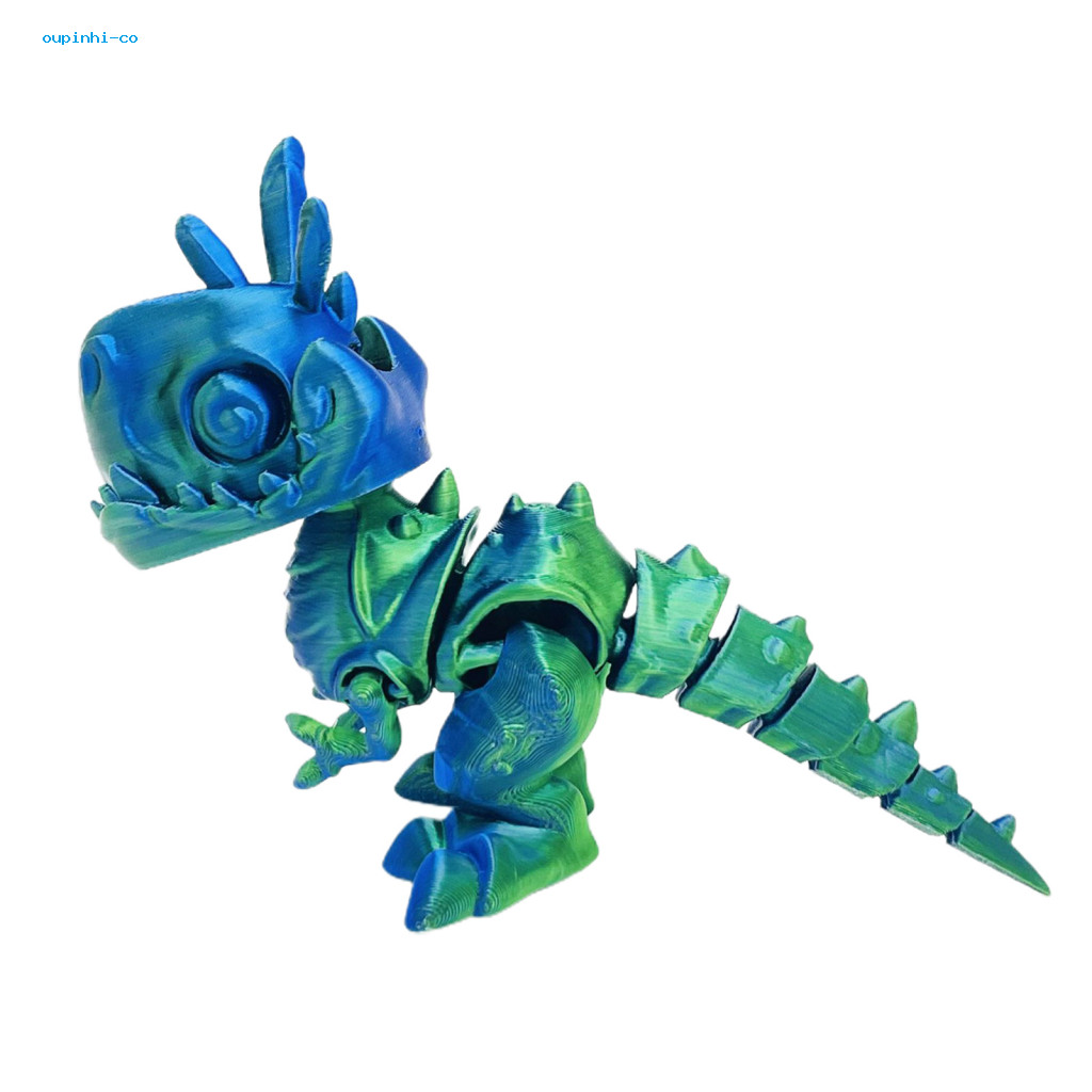 Ou articulated dinosaur toy moveable joints dinosaur toy 3d printed t