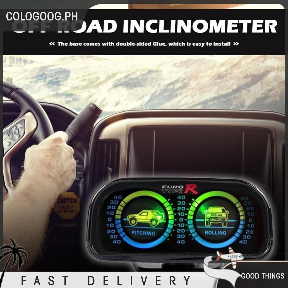 Inclinometer Clinometer with Green Backlight Compass Balance Level ...