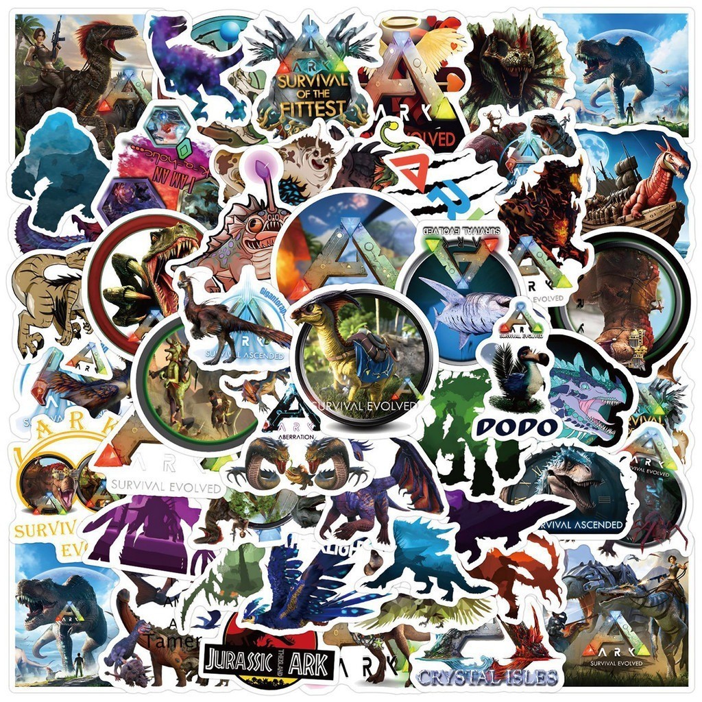 Y&P| ARK: Survival Evolved Stickers Set Video Games Graffiti Waterproof ...