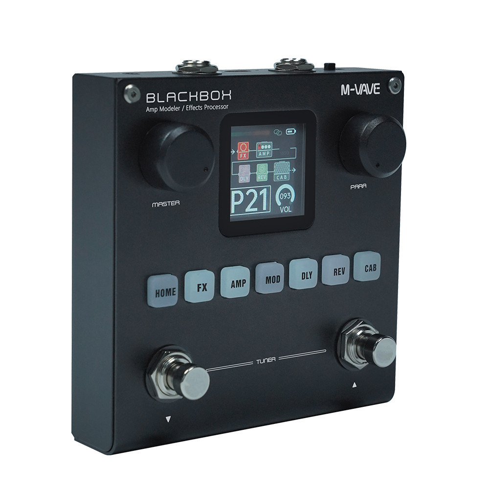 M-VAVE BLACKBOX Guitar Mutli-effect Pedal Audio Processor 44.1KHz/24bit ...