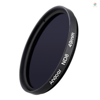 Meily_fun Andoer 49mm UV+CPL+FLD+ND(ND2 ND4 ND8) Photography Filter Kit ...