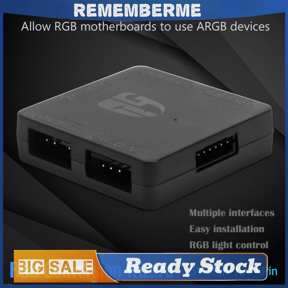 RGB Converter 5V 3Pin ARGB to 12V 4 Pin RGB for RGB 3PIN M/B ASUS ...