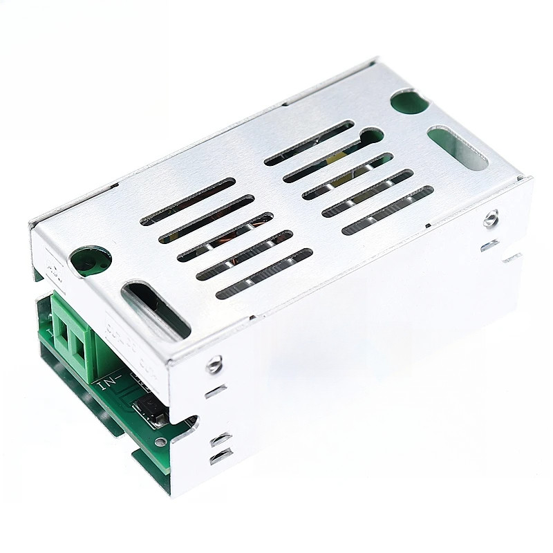 Leistungswandler Aufwärtswandler 200W 7A – DC 6-35V Auf 6-55V, Mit Alu-Gehäuse & Kühlkörper, Für Laptop & Co.