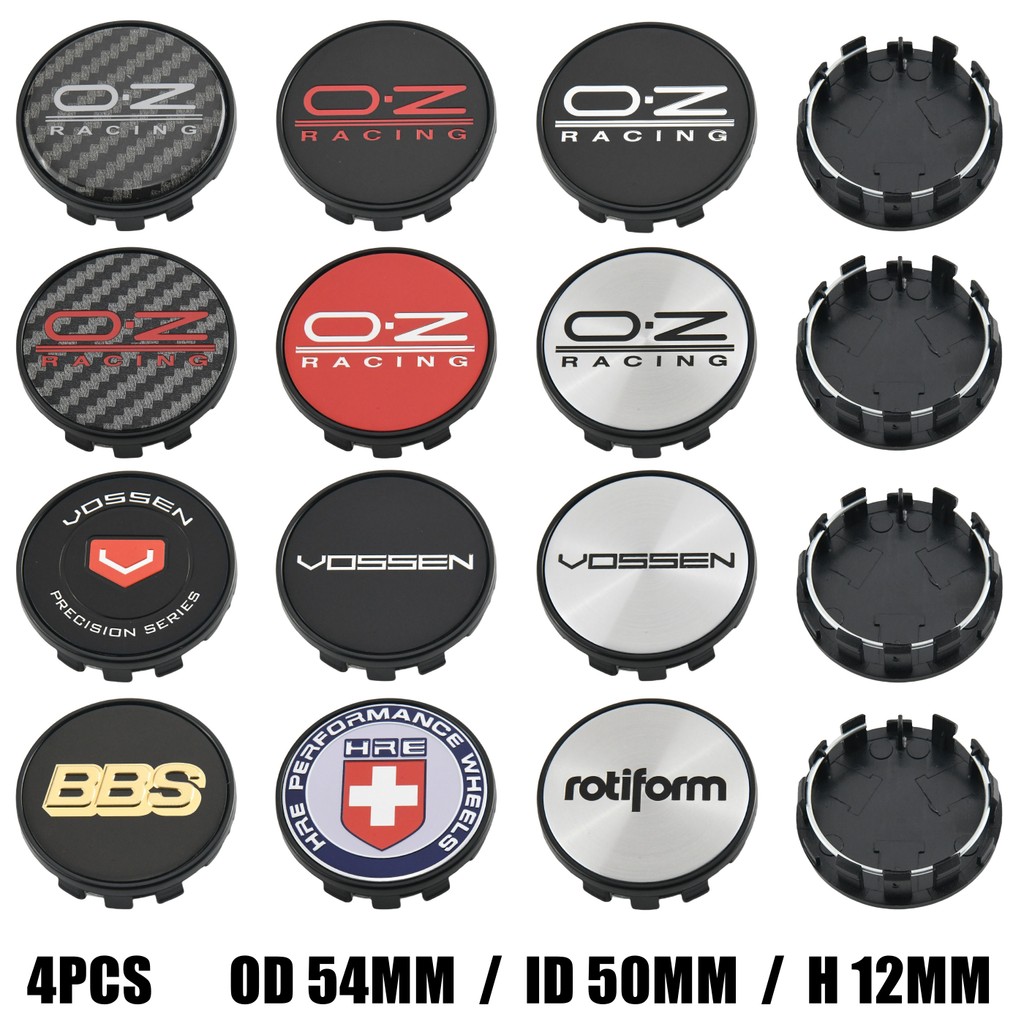 54mm Wheel Rim Cap INFORGED OZ Wheel Cover Hub Cap VOSSEN Wheel Cap ...