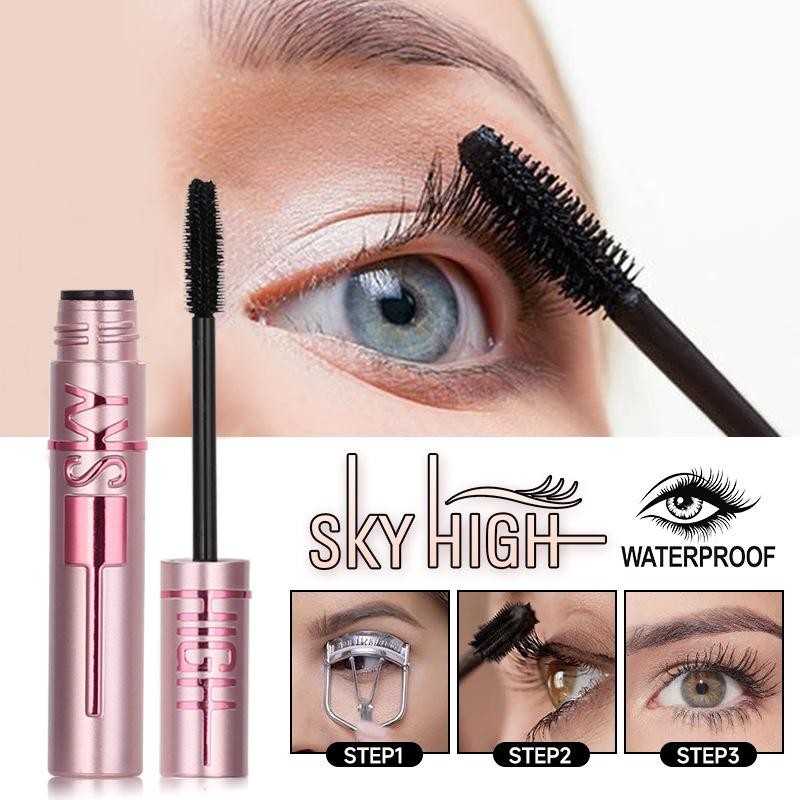 Volume Curl Black Mascara Waterproof Long Lasting Mascara Eye Makeup ...