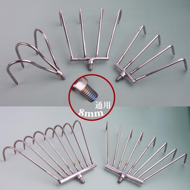 Five-claw Rake Water Grass Rake Water Grass Knife Four-Tooth Rake ...