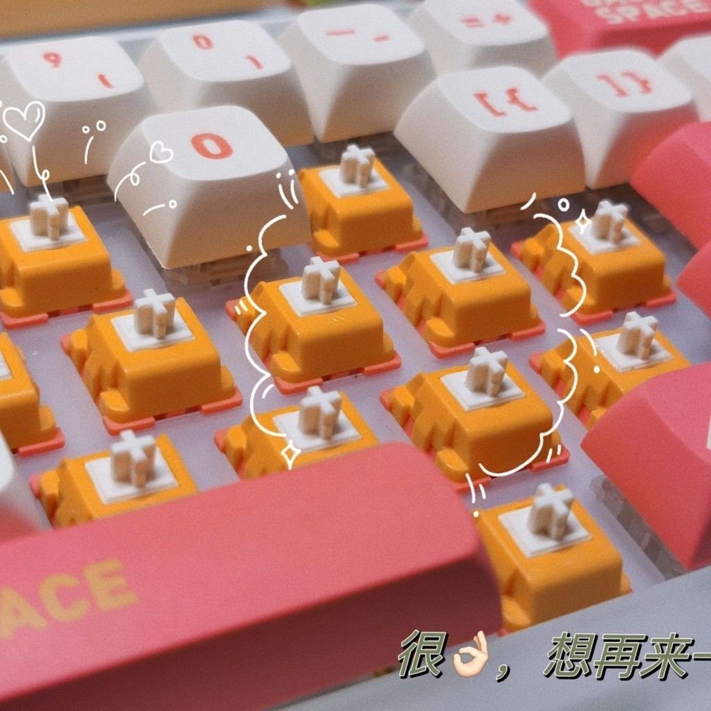 GG+Keyboard Axis Ktt Kangteng Mango Pomelo Sago Axis/Linear Axis/Hifi