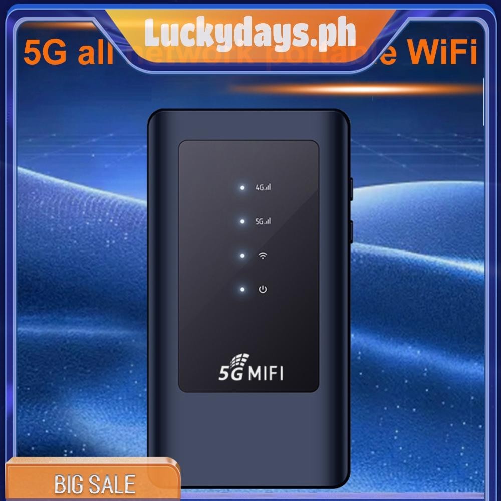 5G MiFi Mobile Modem with SIM Card Slot Portable WiFi Hotspot Up to 16 ...