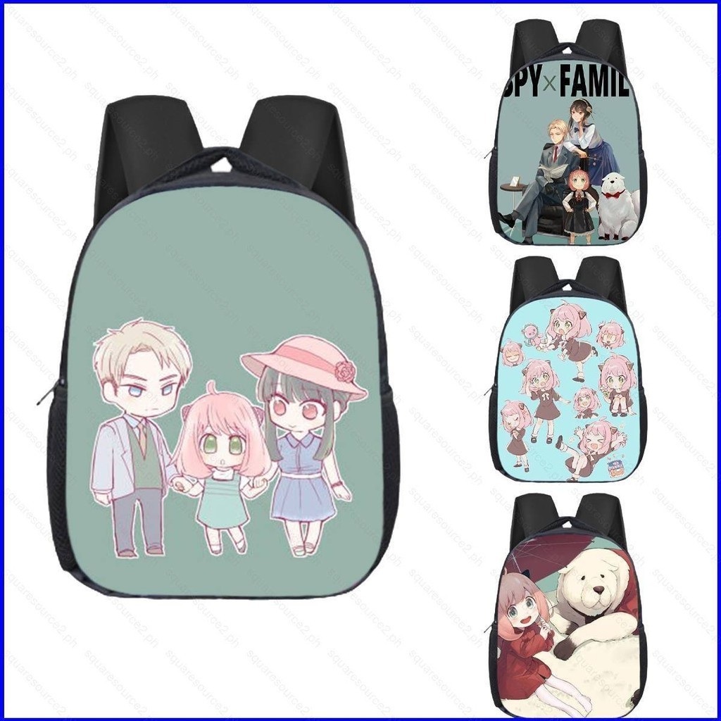HOT SPY x FAMILY Student Bag School Gift For Kids Loid Forger Yor Briar ...