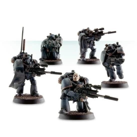 Space Marines H205 Legion MKIV Recon Squad Microscopic Resin Model ...