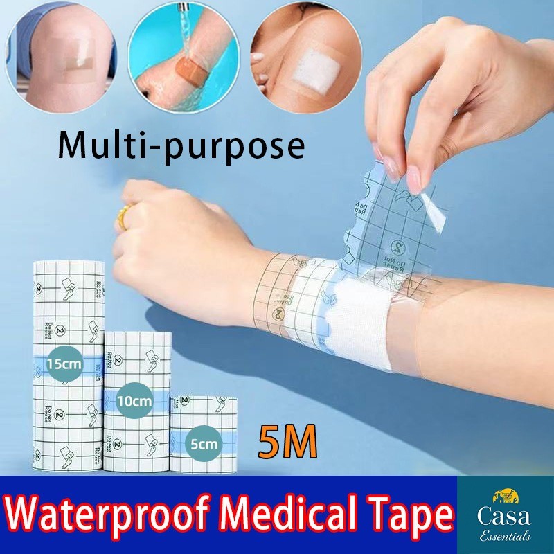 Waterproof Medical Tape Sterile Transparent Surgical Tape for Dialysis ...