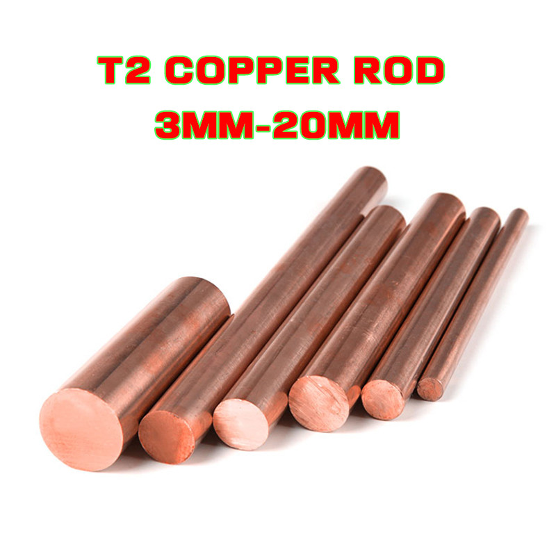 T2 Copper Rod-Diameter 3mm-20mm-Pure Copper Rod/Red Copper Rod/Copper ...