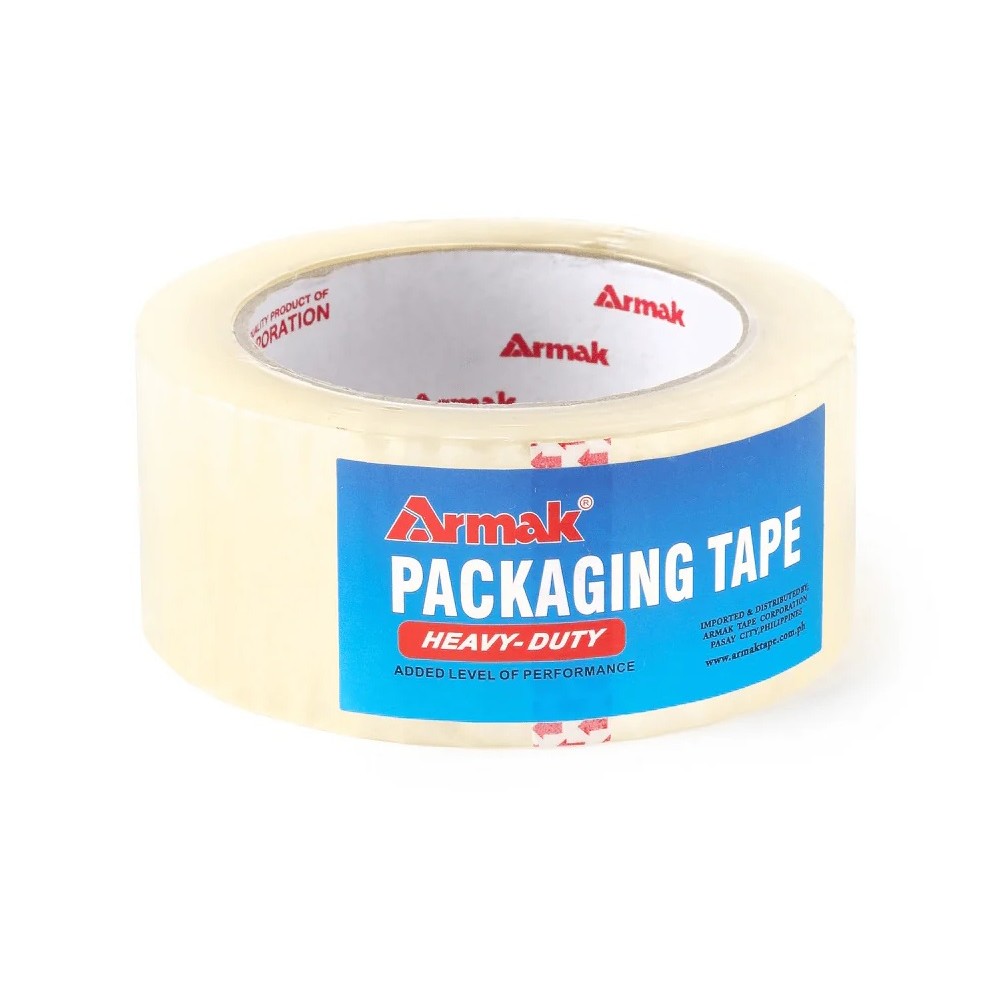 ARMAK PACKAGING TAPE 48MM x 100M CLEAR | Shopee Philippines
