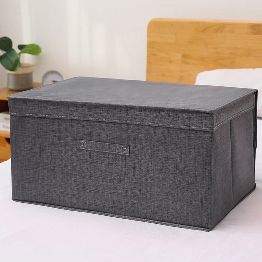 Multifunction Foldable Storage Box Organizer With Cover Collapsible ...