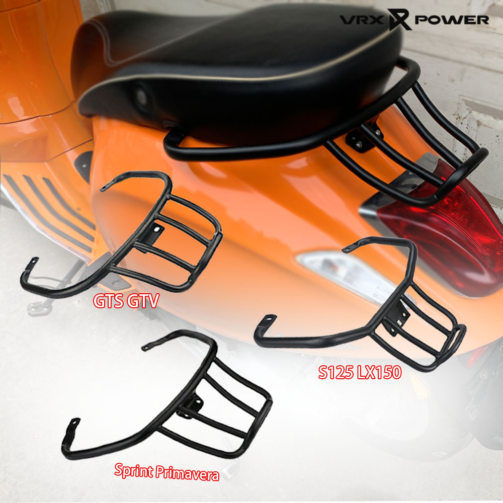 for Vespa Sprint/Primavera/S125/LX/GTS/GTV Motorcycle Sports Rear Rack ...