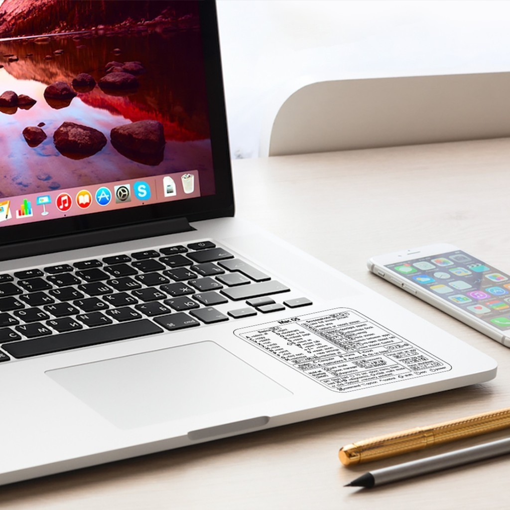 Windows PC Reference Keyboard Shortcut Sticker Adhesive Windows ...