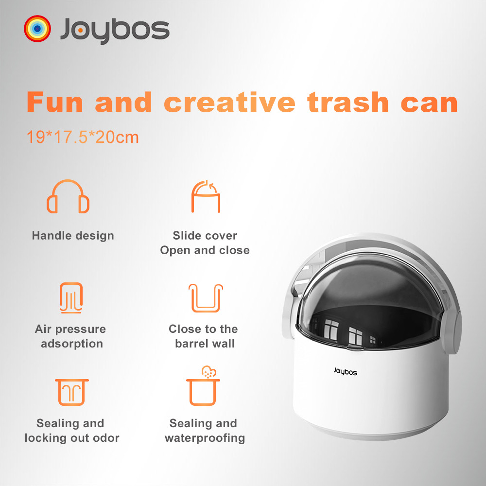 Joybos Trash Can with Cover Large Press-type Trash Bin Rectangular ...