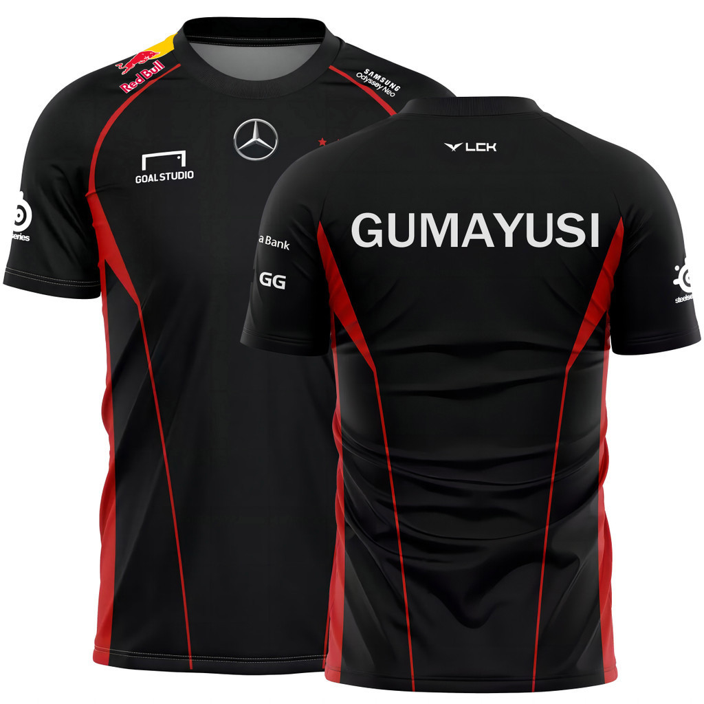 LCK 2024 T1 Uniform Jersey FAKER Uniform T-shirt Mens SKT T1