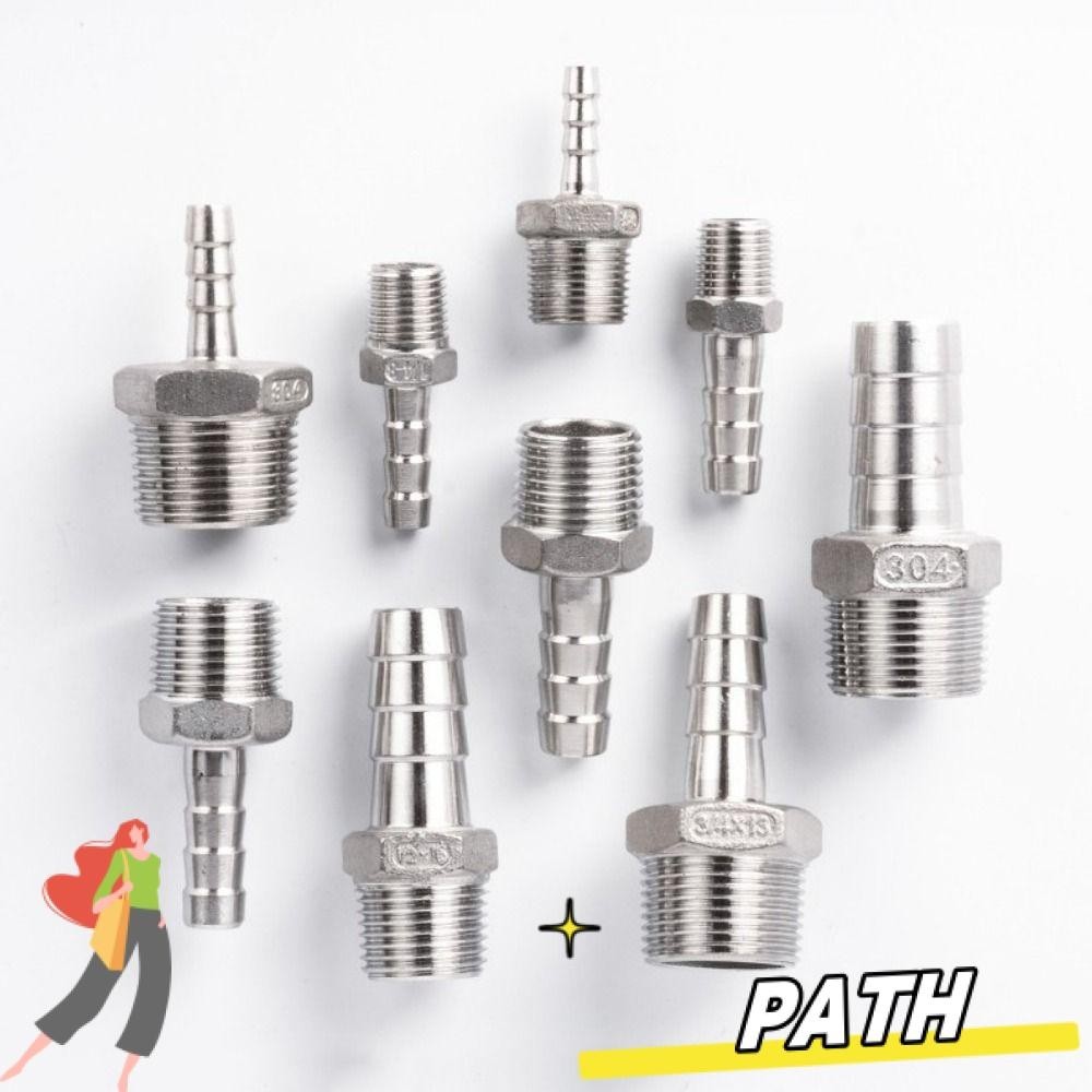 PATH 1Pcs Pipe Joint, Connector Adapter 304 Stainless Steel Hose ...