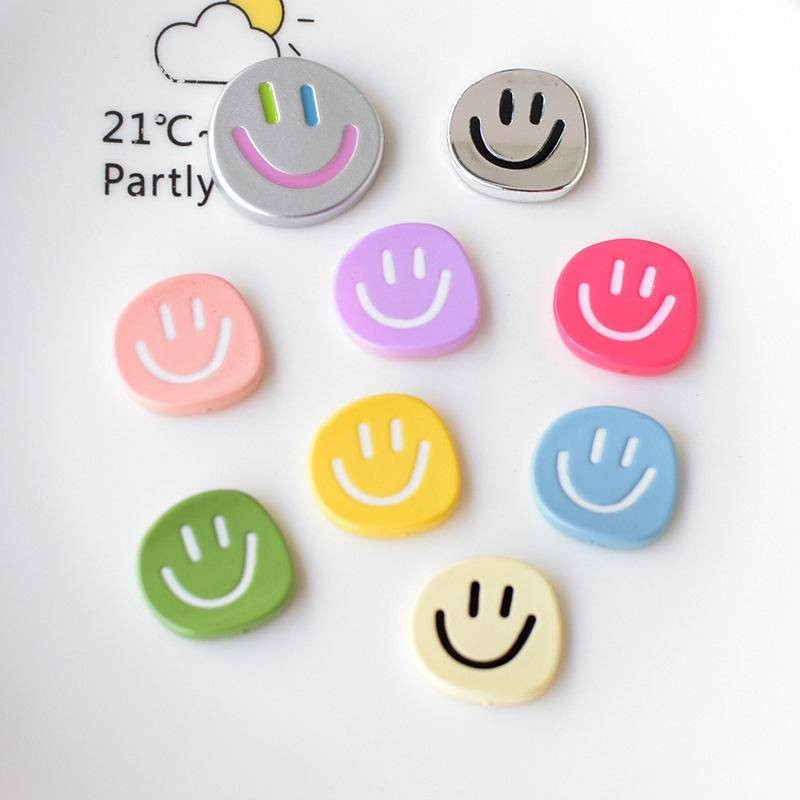 Minimalist Cute Smiley Face Jibbitz Crocs Charm DIY Cute Crocs Jibbitz