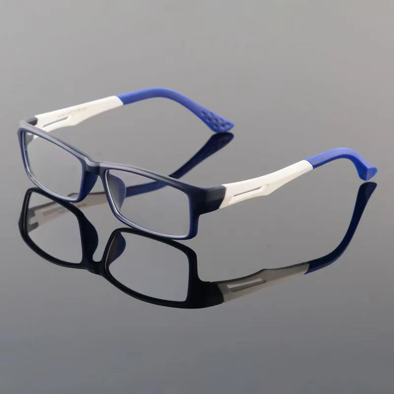 Anti Slip Rubber Sports Reading Glasses Anti Radiation Ultra Light TR90 ...