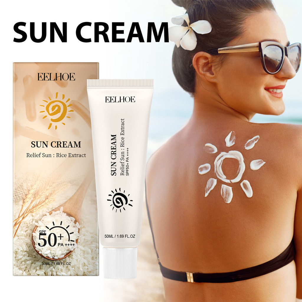 Sunscreen SPF 50 Anti-Sunburn Long Lasting Uv Protection Refreshing ...