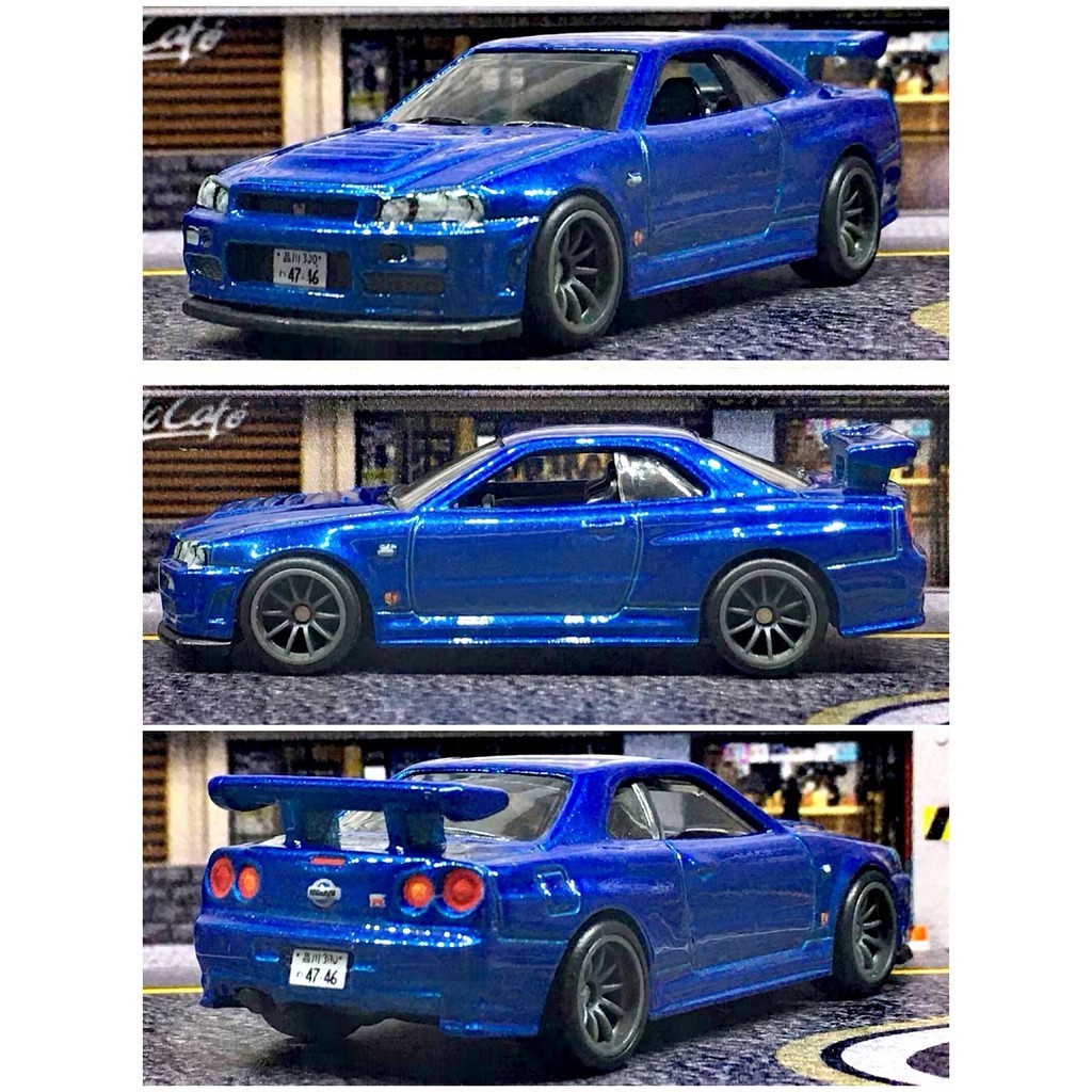 Hot Wheels Speed and Passion Nissan gtrr34 Culture Paul Walker Same ...