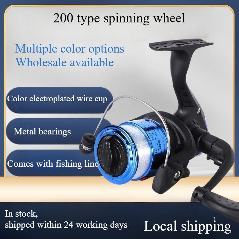 Image showcasing Spinning Reel with Folding Arm - Compact, Lightweight, Durable for ...