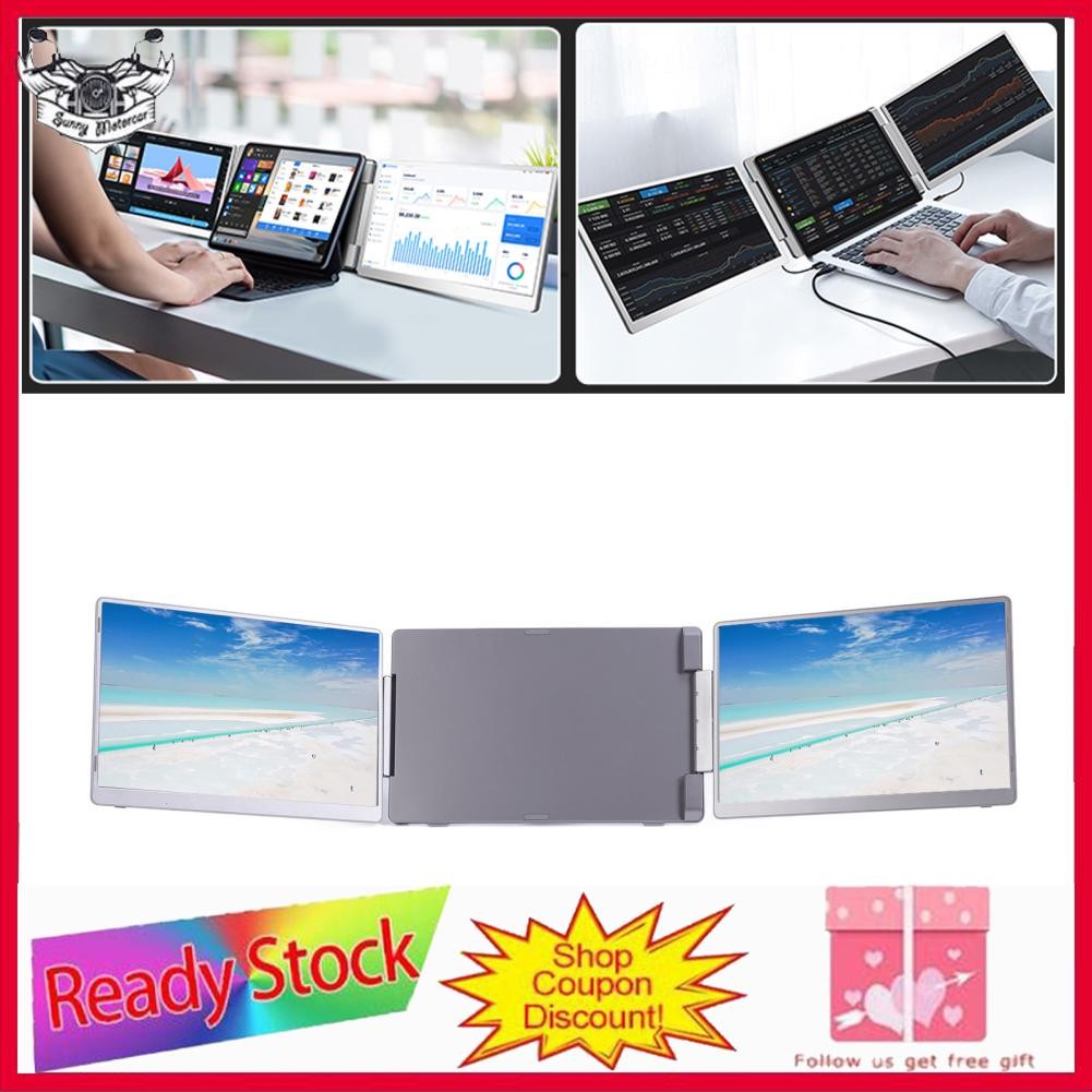Sunnyhousess Laptop Screen Extender 2.5K HD Display 16 Inch Plug and ...