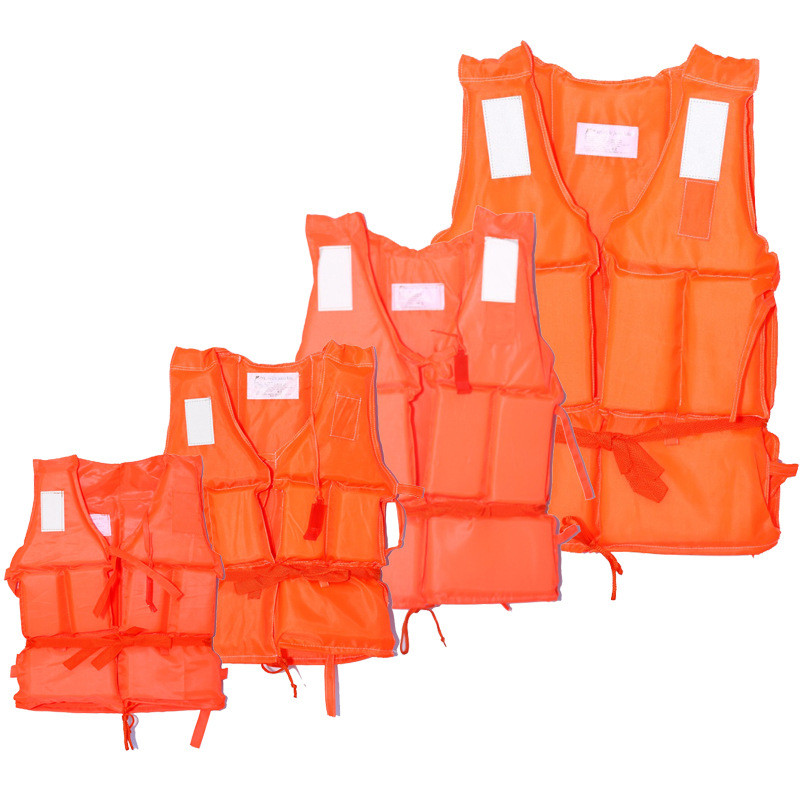Life Jacket Square Orange Adult Children Work Marine Life Jacket ...