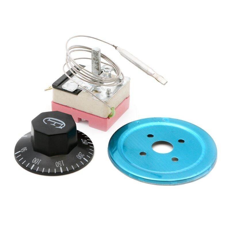 50-300℃ Dial Thermostat Temperature Control Switch For Electric Oven AC ...