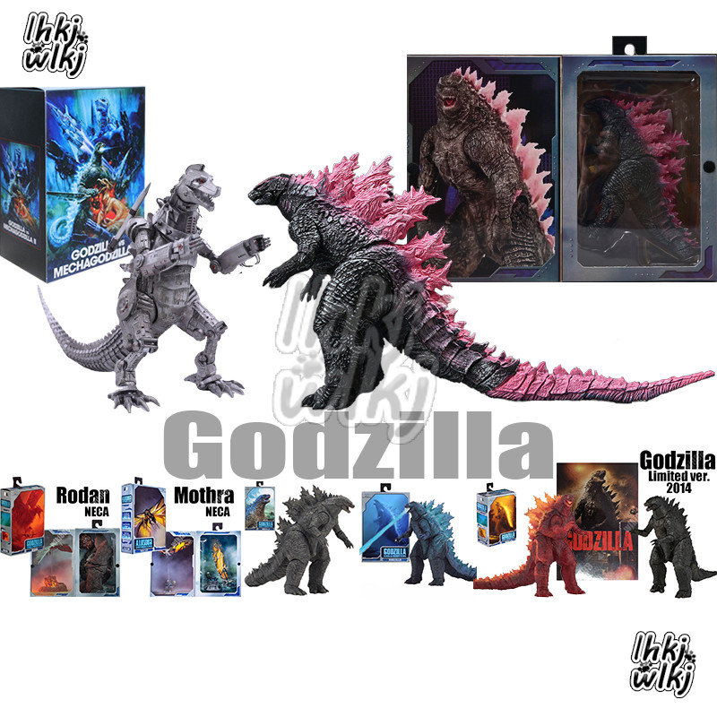 2024 Godzilla Minus One Action Figure Zilla NECA Godzilla SHF SHM Model ...