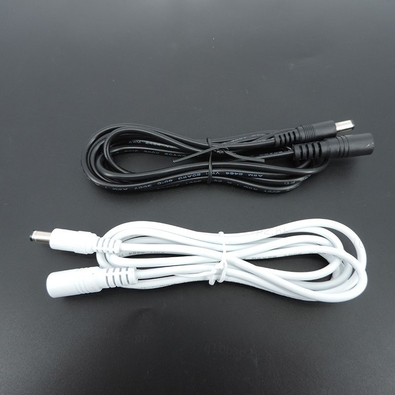 Dc Power Supply Male To Female Connector Cable Extension Cord Adapter Plug 20awg 22awg 55x21mm 0322