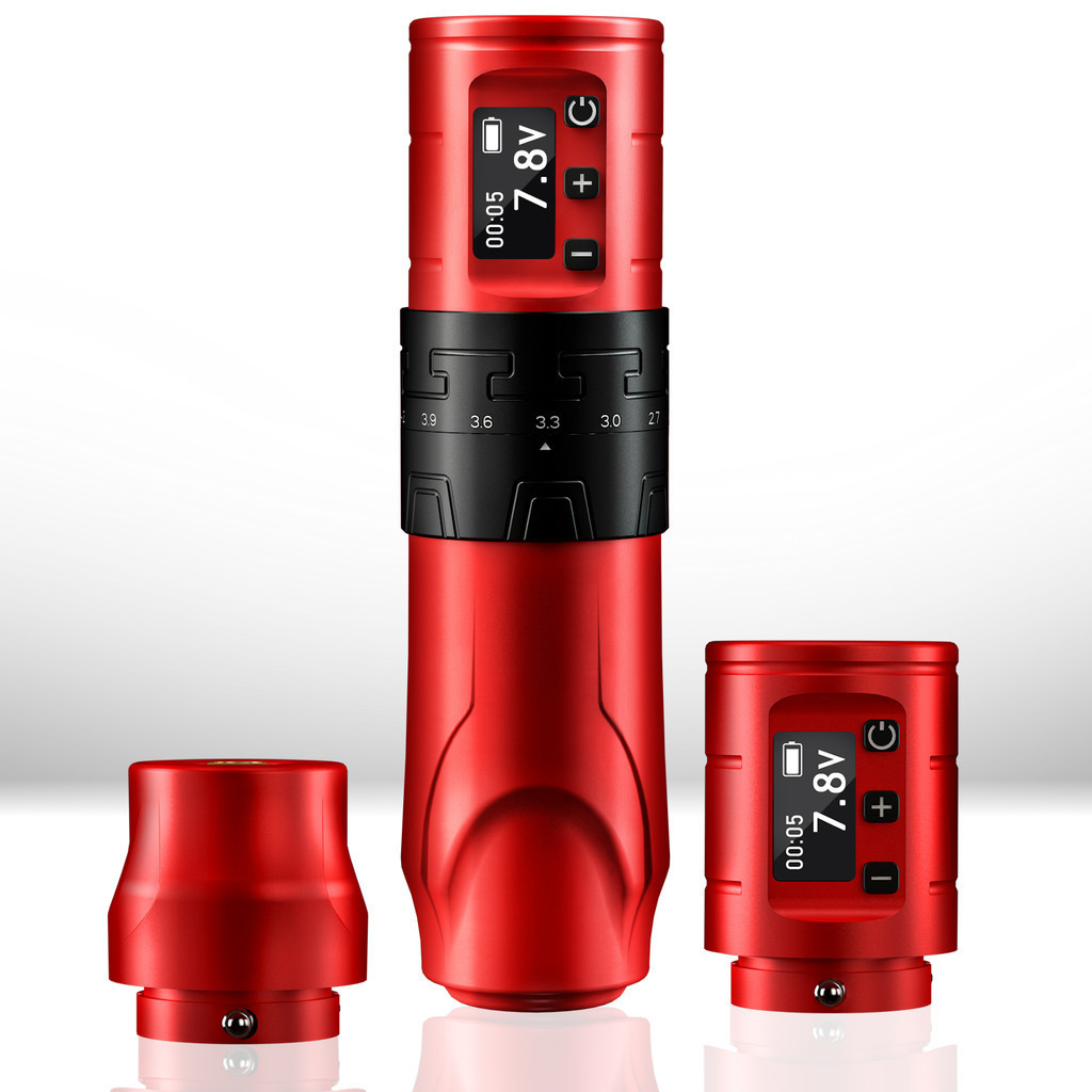 Inkone Saber Wireless Tattoo Rotary Pen Kit Adjustable Stroke Tattoo