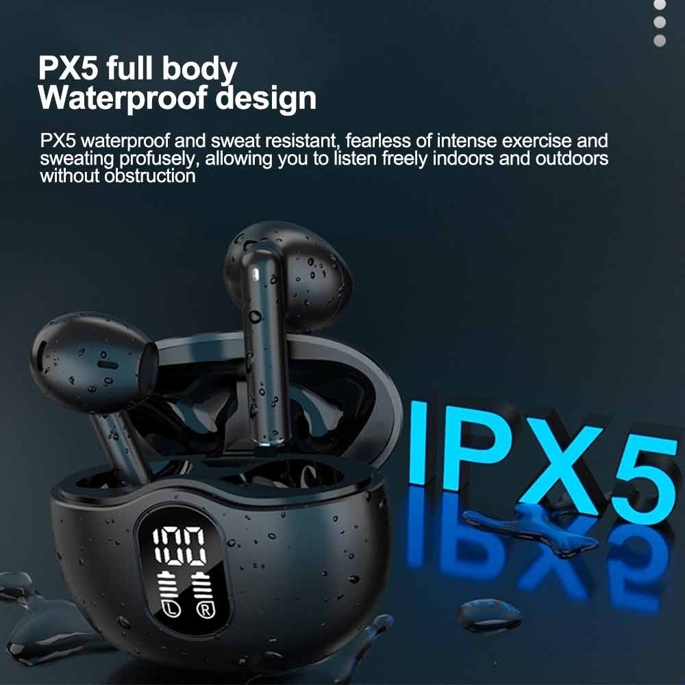 Wireless Earbuds Bluetooth Headphones Earphones Waterproof Noise for